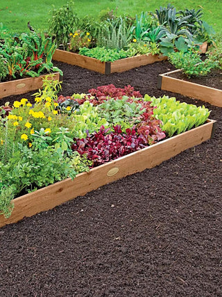 Cedar Raised Beds, 2' Wide (7.25" D)