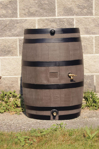 Flat-Back Rain Barrel