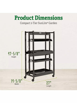 Compact 2-Tier SunLite®  Garden