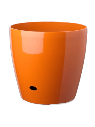 Viva Round Self-Watering Rolling Planter, 17.25” Diameter