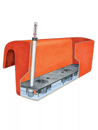 Viva Self-Watering Balcony Railing Planter