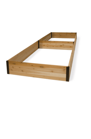Deep Root Cedar Raised Beds, 4' Wide (14" D)