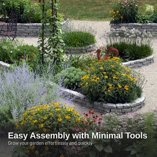 Rock Lock Interlocking Garden System, Straight Sets