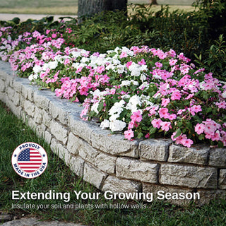 Rock Lock Interlocking Garden System, Straight Sets