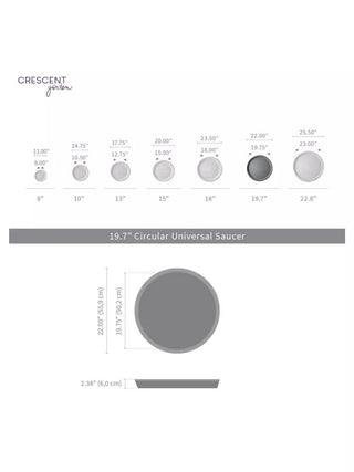 Universal Round Planter Saucers