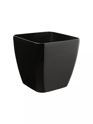 Viva Square Self-Watering Rolling Planter, 14" Diameter
