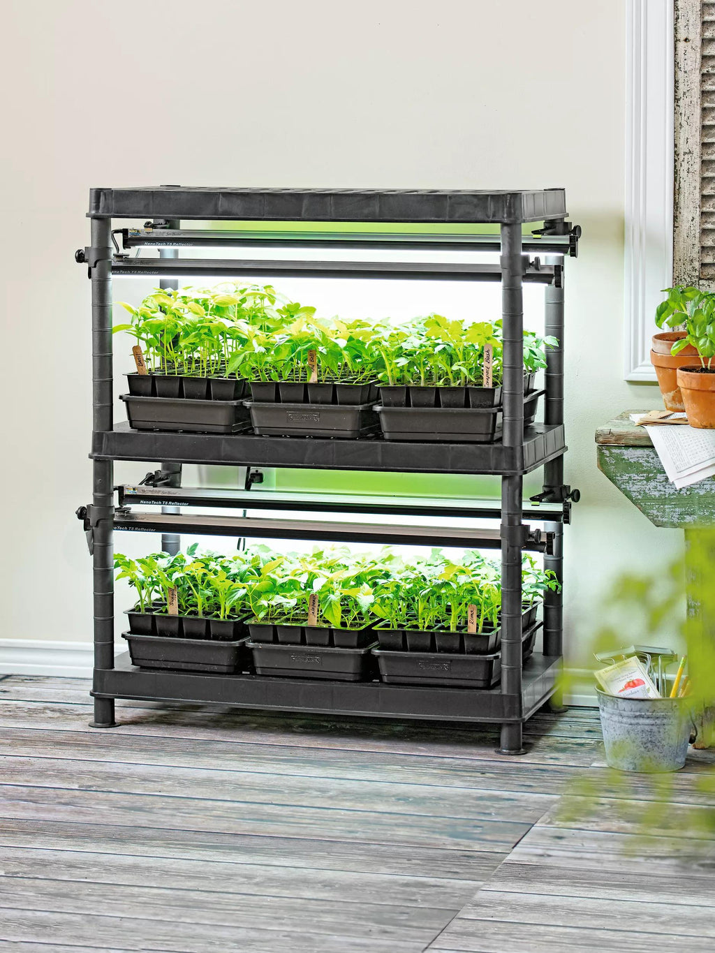 great value 2 foot plant grow light Stack-n-Grow Lights - 2-Tier System