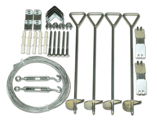 Canopia® by Palram Anchoring Kit for Snap & Grow™ Greenhouse