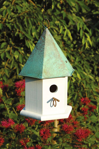 Heartwood Copper Songbird Bird House