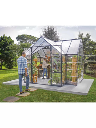 Canopia® by Palram Victory™ Orangery Garden Chalet/Greenhouse and Conservatory, 10' x 12'