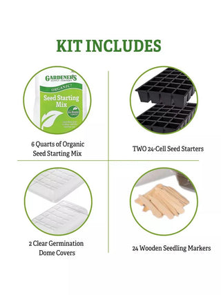Organic GrowEase Seed Starting Success Kit