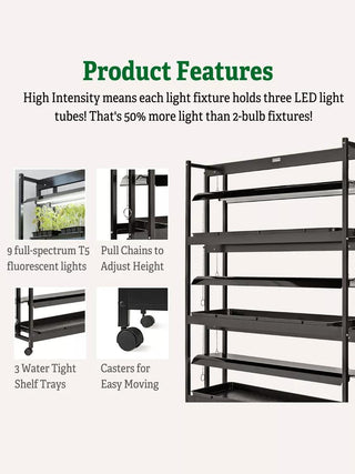 High Intensity 3-Tier SunLite®  Garden