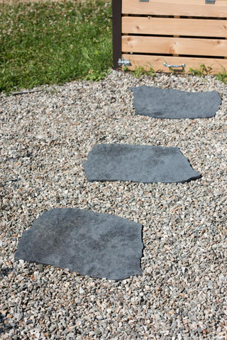 Recycled Rubber Flagstone Stepping Stone