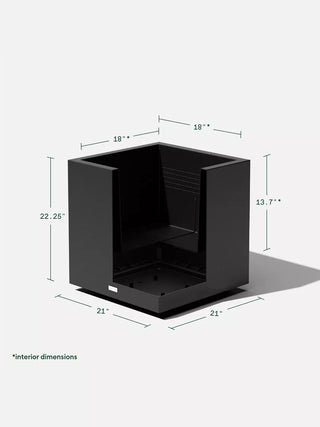 Veradek Plastic Series Cube Planters