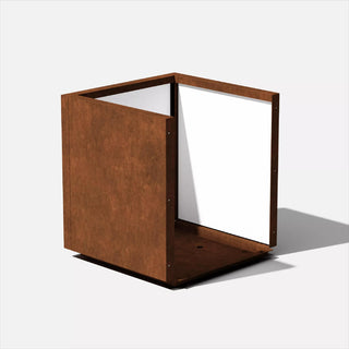 Veradek Corten Steel Cube Planters