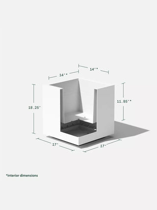 Veradek Plastic Series Cube Planters