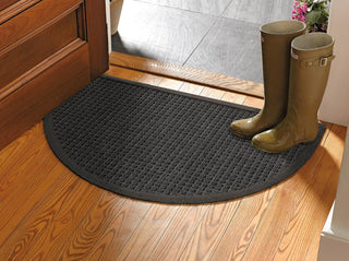 WaterHog Squares Half-Round Doormat