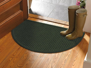 WaterHog Squares Half-Round Doormat