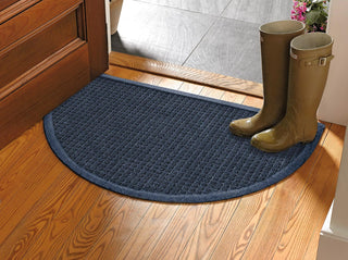 WaterHog Squares Half-Round Doormat