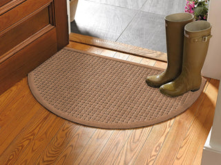 WaterHog Squares Half-Round Doormat