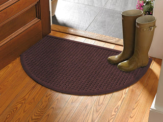 WaterHog Squares Half-Round Doormat