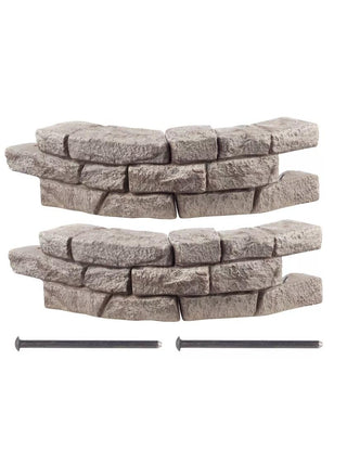 Rock Lock Interlocking Garden System, Curved Sets