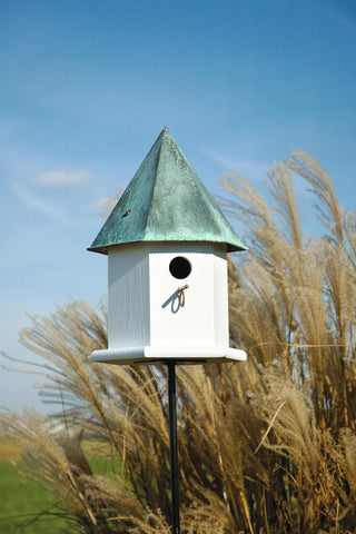 Heartwood Copper Songbird Deluxe Bird House