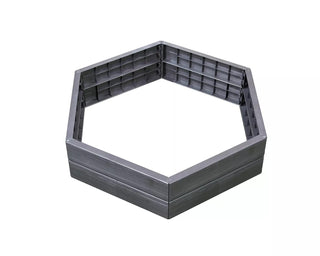 Exaco Hexagonal Raised Garden Bed Planter