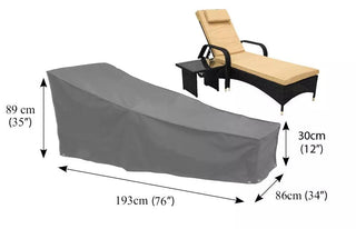 Bosmere Chaise Lounge Waterproof Chair Cover