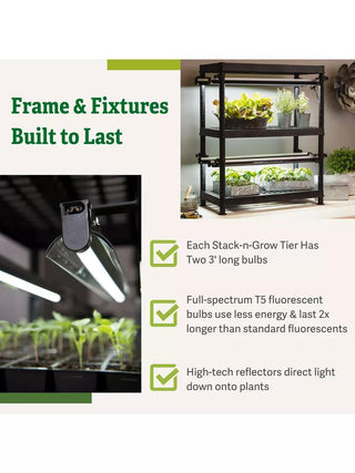 Stack-n-Grow Lights - 2-Tier System