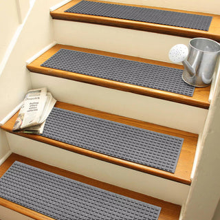 WaterHog Squares Stair Treads, Set of 4