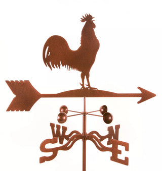 EZ Vane ® Rooster Weathervane Garden Pole