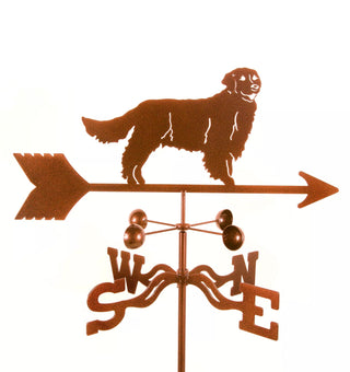 EZ Vane ® Golden Retriever Weathervane Garden Pole