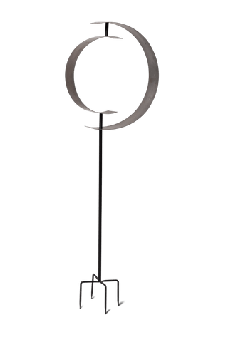 Corten Circle Garden Sculpture