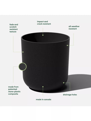 Veradek Pure Series Kona Planter, 20"