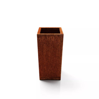 Veradek Metallic Series Corten Steel Pedestal Planters