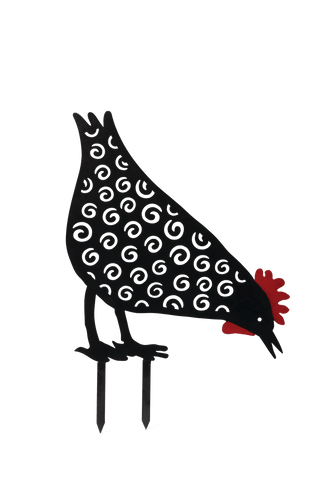 Chicken Friends Garden Stakes Set