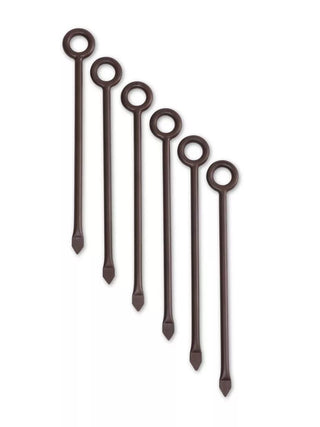 Rope Stakes, Set of 6