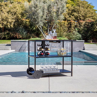 Veradek  Stainless Steel Outdoor Kitchen Series Bar Cart