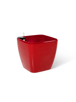 Viva Square Self-Watering Rolling Planter, 20" Diameter, Set of 2