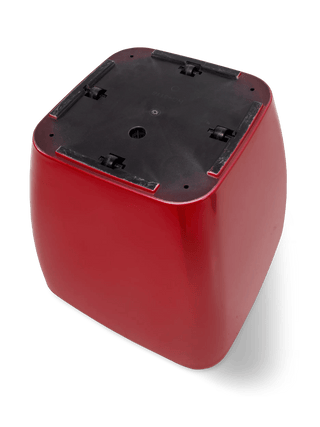 Viva Square Self-Watering Rolling Planter, 20" Diameter, Set of 2