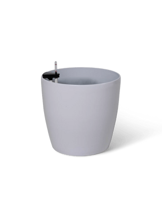 Viva Round Self-Watering Rolling Planter, 20" Diameter, Set of 2