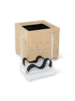 Self-Watering LavaStone® Modern Square