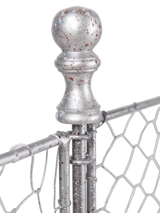 Tall Chicken Wire Critter Fence Extension Panel, Set of 2