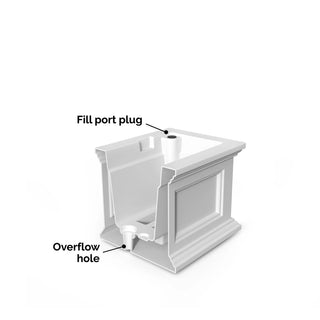 Fairfield Self-Watering Window Box, 2'