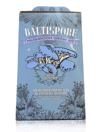 BaltiSpore Blue Oyster Mushroom Grow Kit