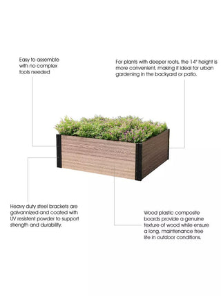 EverBloom Deep Root Raised Garden Bed