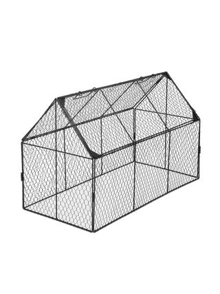 Chicken Wire Crop Coop, Black