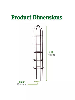 Jardin Round Obelisk, 7'