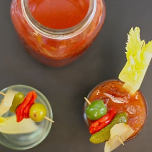 Recipe for bloody mary